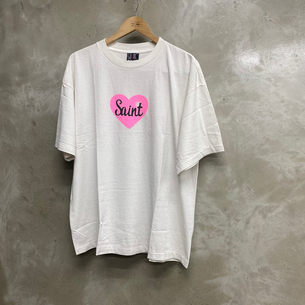 SAINT Mxxxxxx SHORT SLEEVE T-SHIRT ' HEART SAINT ' / Saint Michael