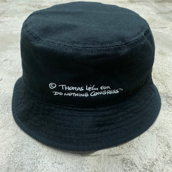 Do Nothing Congress BUCKET HAT DNC x Thomas Lelu " TODAY I DID NOTHING  " / Do Nothing Congress