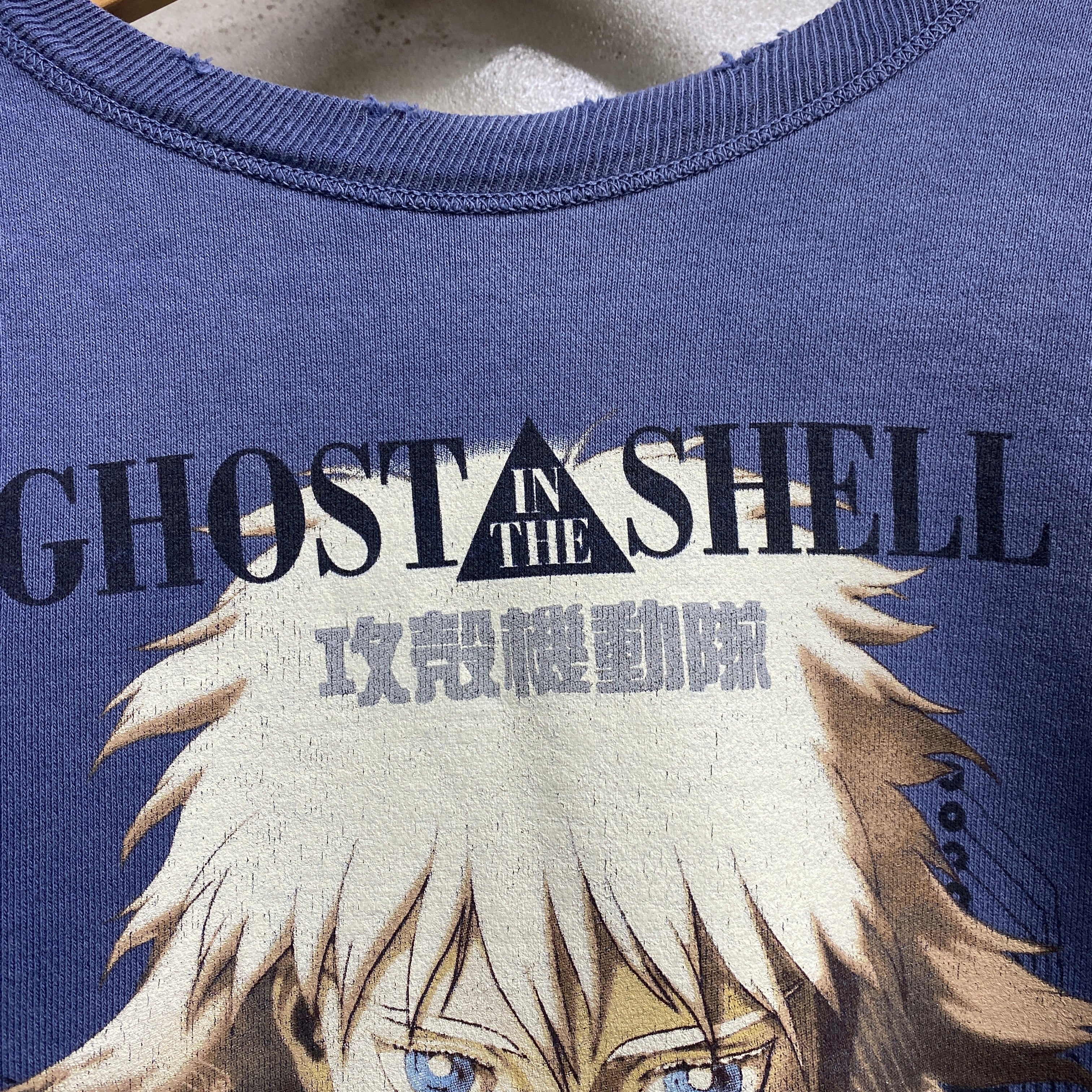 SAINT Mxxxxxx x GHOST IN THE SHELL CREW NECK SWEAT SHIRTS ' GST IN THE S ' -COLLABORATION-/ Saint Michael