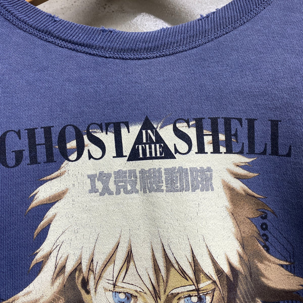 SAINT Mxxxxxx x GHOST IN THE SHELL CREW NECK SWEAT SHIRTS ' GST IN THE S ' -COLLABORATION-/ Saint Michael
