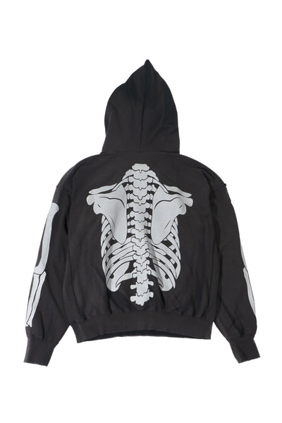 SKELETON HOODIE SUN FADED  / LOCALS ONLY