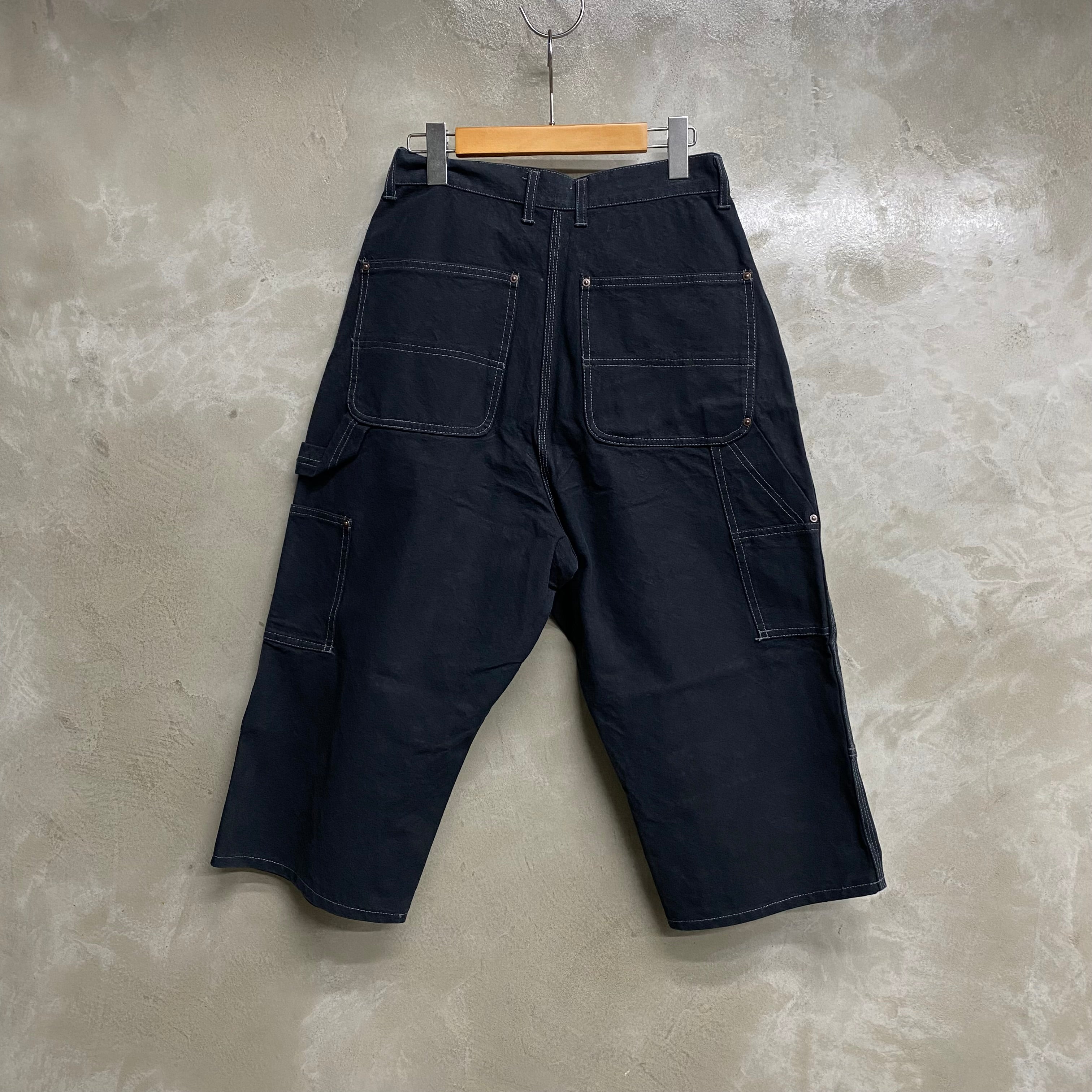 DUCK CANVAS DOUBLE KNEE CROPPED PANTS  / LOCALS ONLY