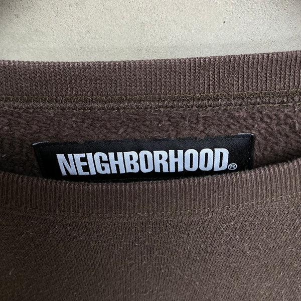 [ USED ] NEIGHBORHOOD SWEAT SHIRT ‘ NBHD LOGO ’ / USED STREET