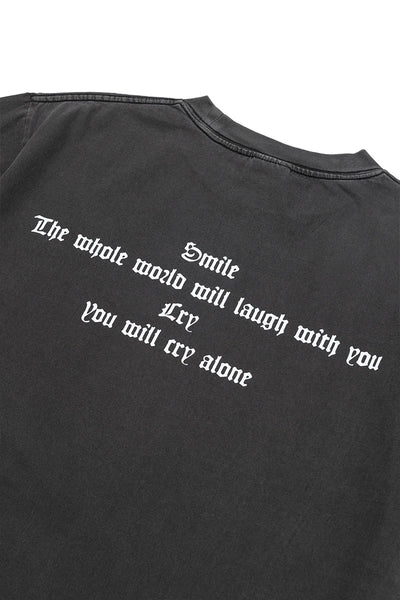 LOCALS ONLY Three face T-shirt / LOCALS ONLY