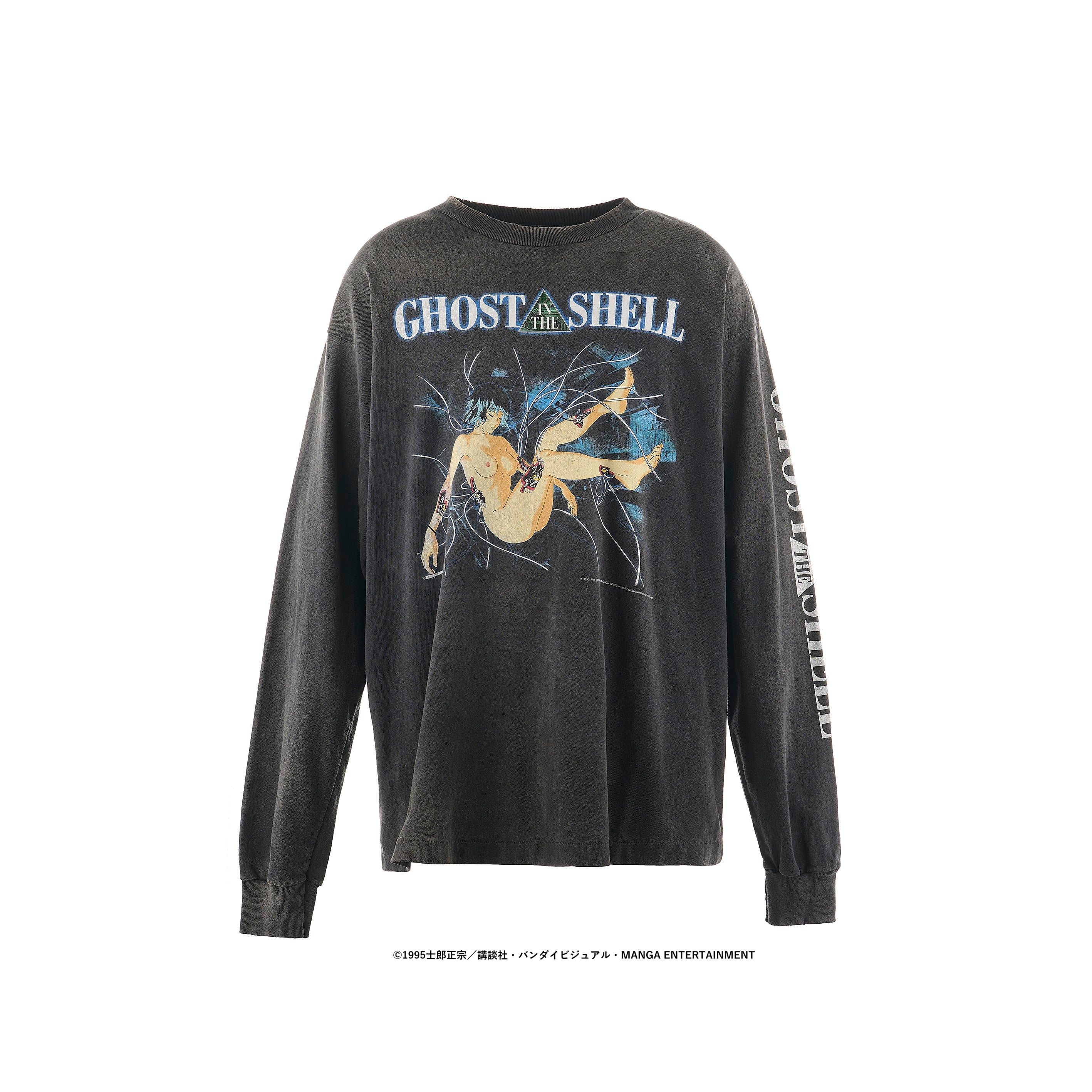 SAINT Mxxxxxx x GHOST IN THE SHELL LONG SLEEVE SHIRTS ' ILYA GITS ' -COLLABORATION- / Saint Michael