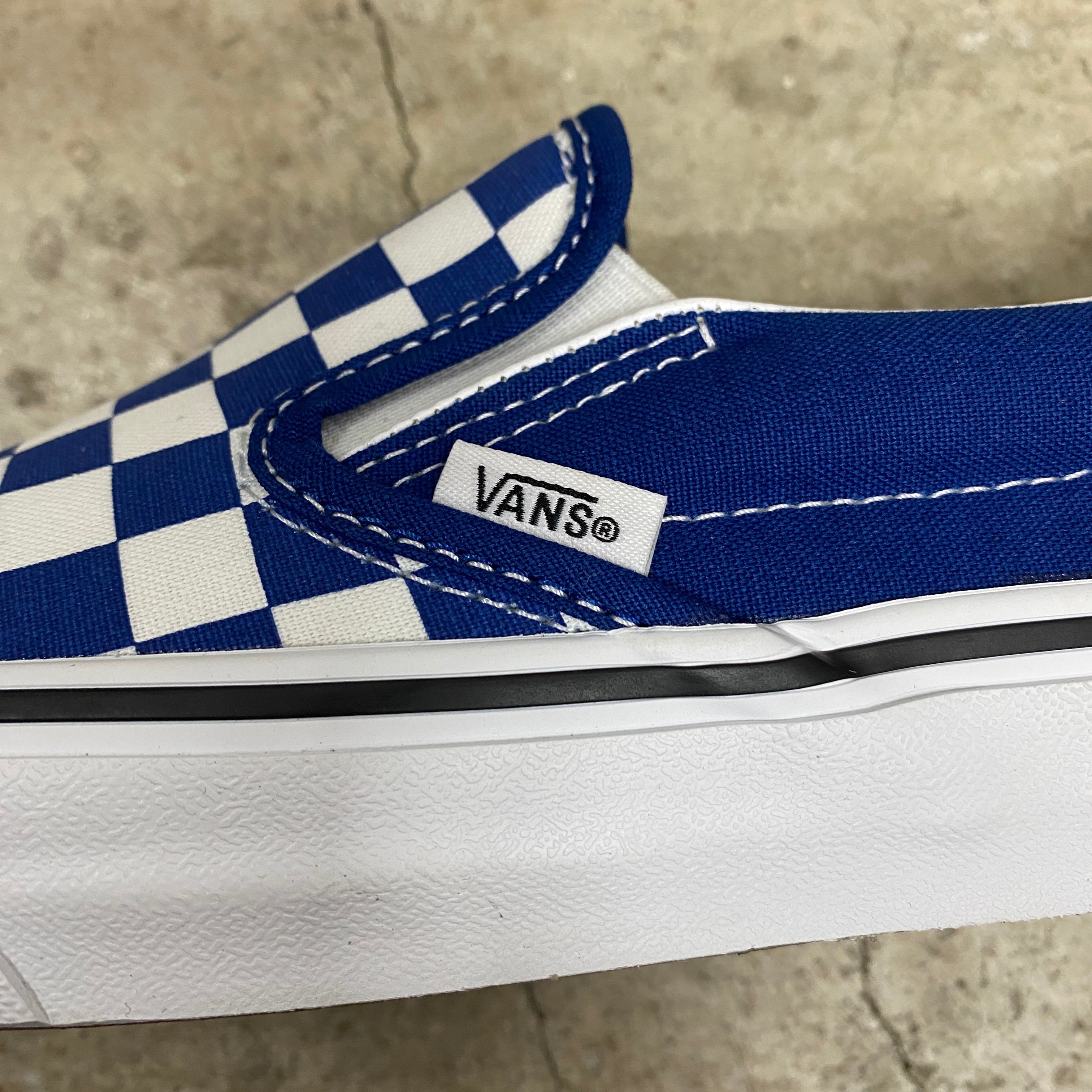 Classic Slip-On " CHCKERBOARD "-VANS CLASSIC LINE-