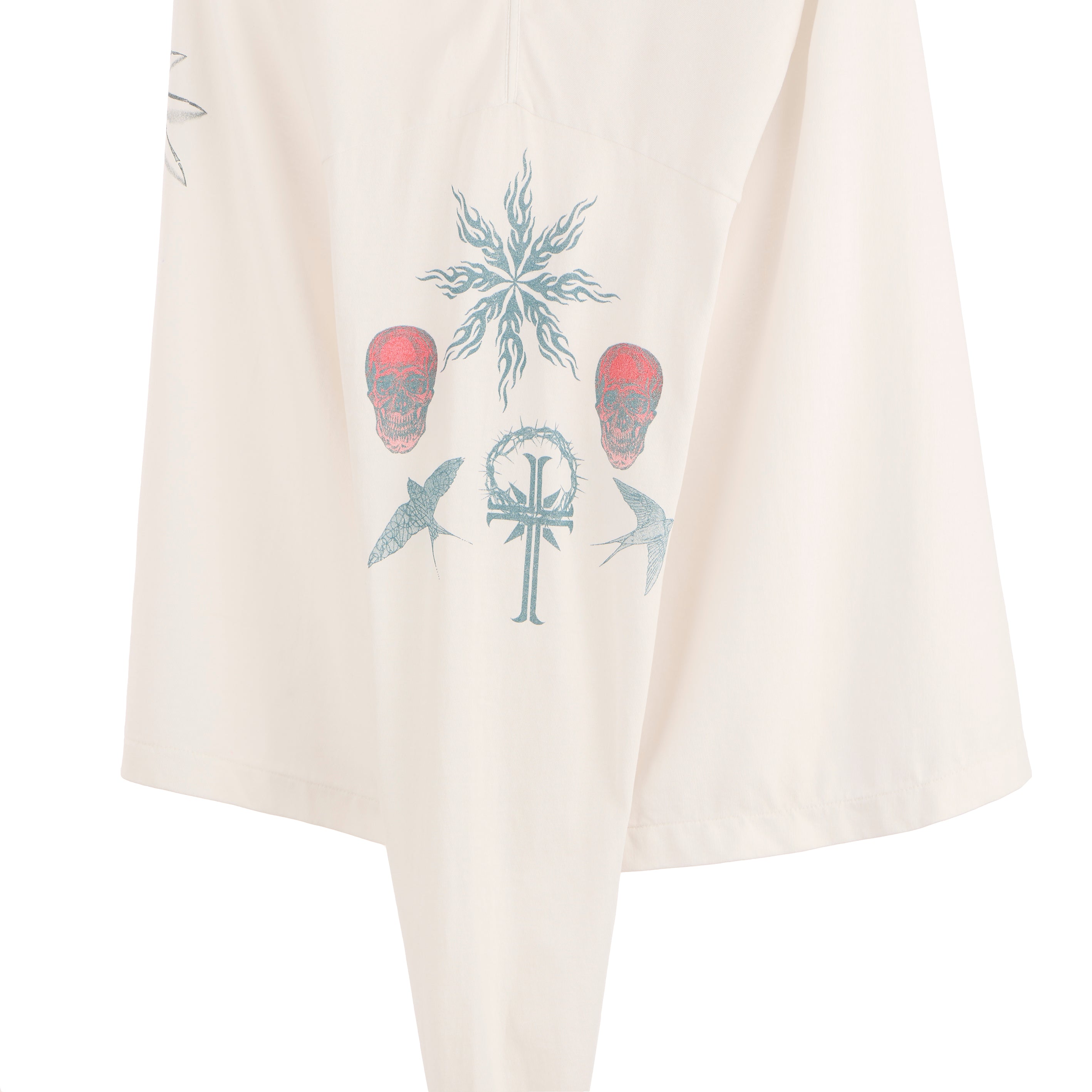 SAINT Mxxxxxx × Dr Woo LONG SLEEVE T-SHIRTS ' TATTOO  ' - COLLABORATION - / Saint Michael