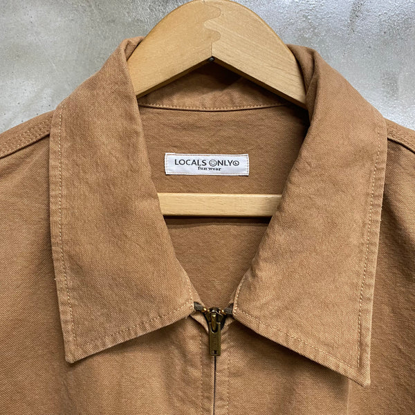 DUCK CANVAS ZIP JACKET / LOCALS ONLY