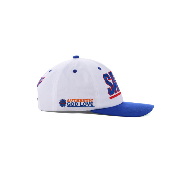 SAINT MICHAEL CAP " WHITE+BLUE " / Saint Michael