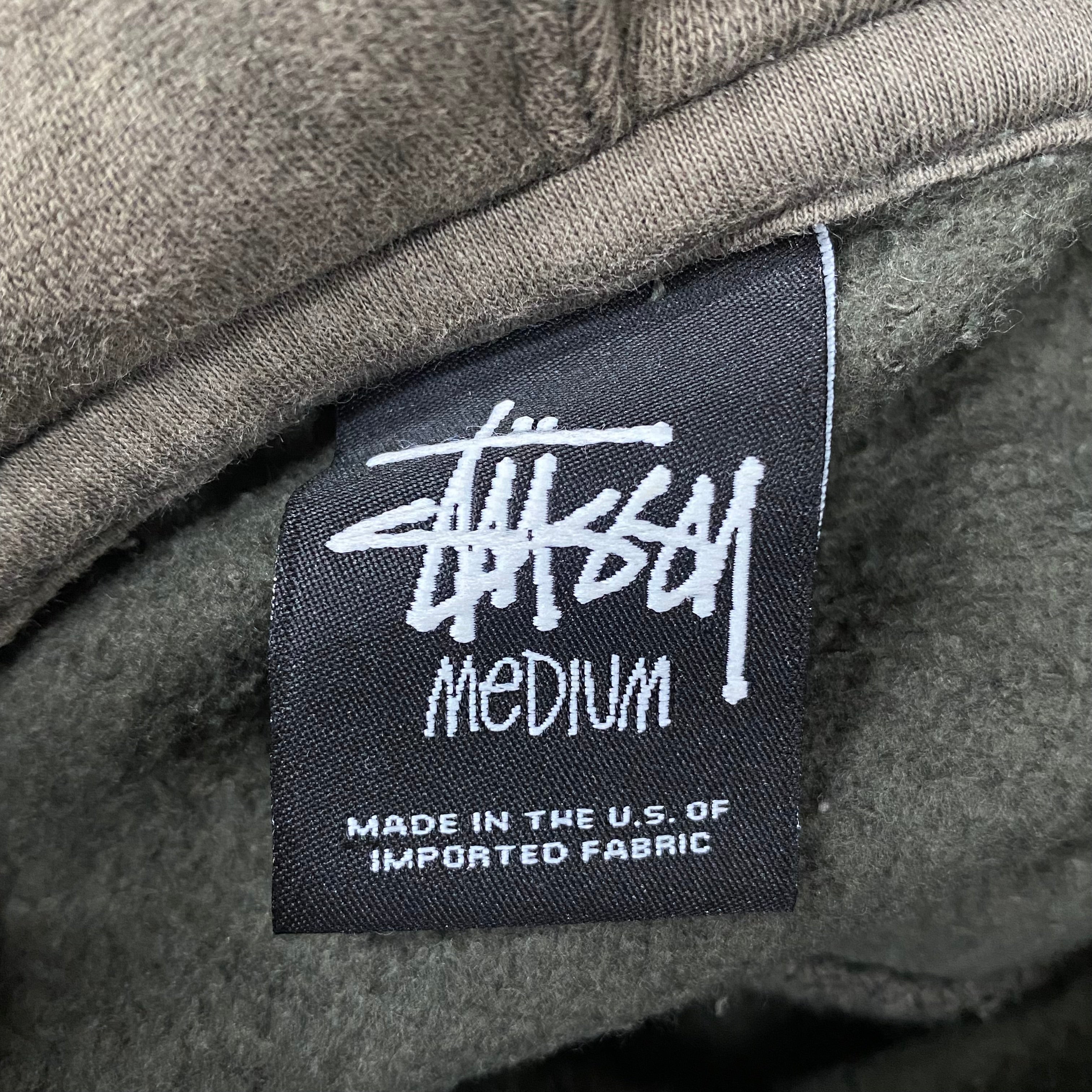 [ USED ] STUSSY PULL OVER HOODIE ‘ COLLEGE LOGO ‘/ USED STREET