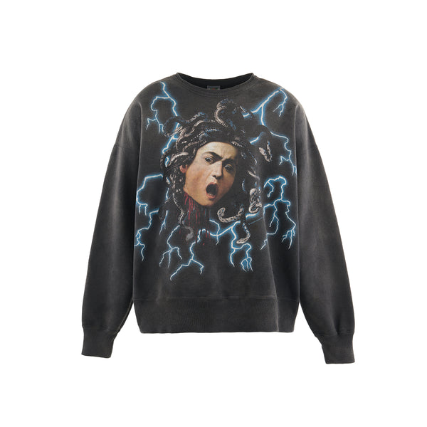 SAINT Mxxxxxx CREW NECK SWEAT SHIRTS ' MEDUSA  ' / Saint Michael