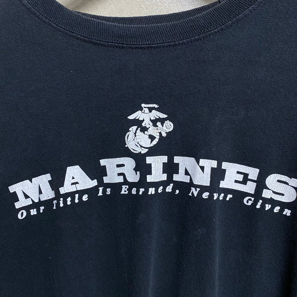 [ ONLY ONE ! ] USMC LONG SLEEVE T-SHIRT / U.S. MILITARY