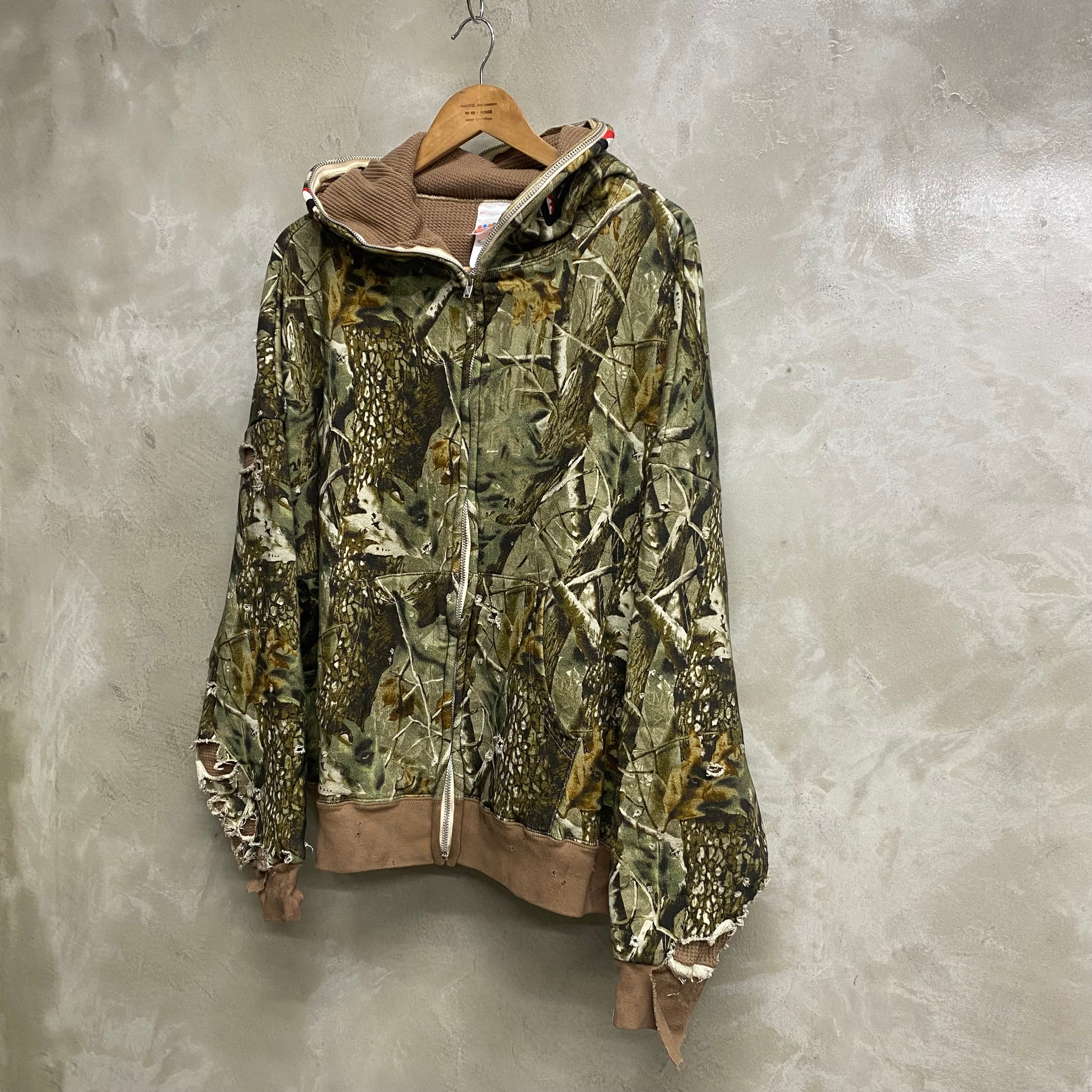 SAINT Mxxxxxx x A BATHING APE  ZIP HOODIE “ SAHARK “ -COLLABORATION-/ Saint Michael