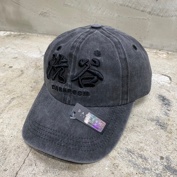 DARKR8M STUDIO  SHIBUYA WASHED CAP / DARKR8M STUDIO