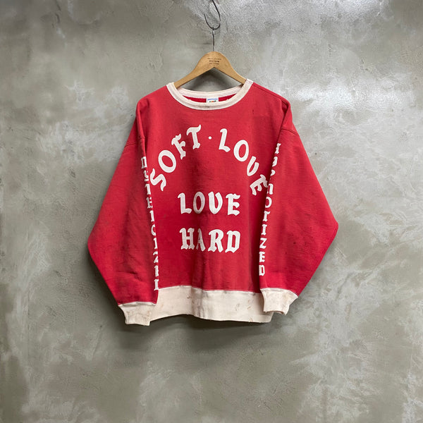 SAINT Mxxxxxx CREW NECK SWEAT SHIRTS ' SOFT LOVE  ' / Saint Michael