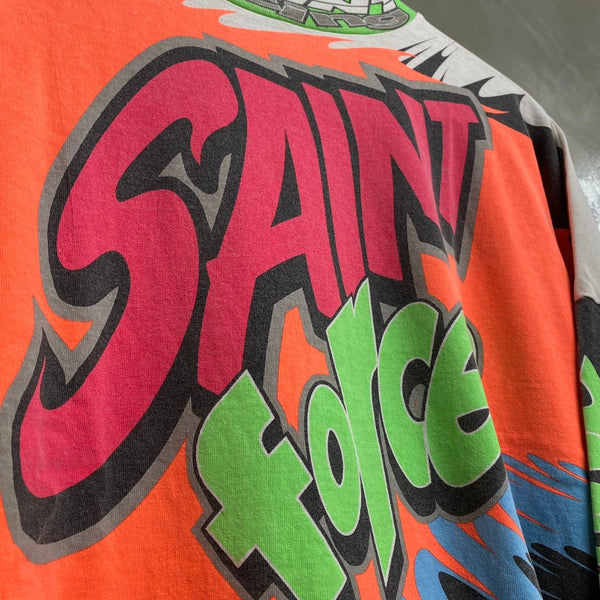 SAINT MICHAEL LONG SLEEVE T-SHIRTS " SAINT RACING " / Saint Michael