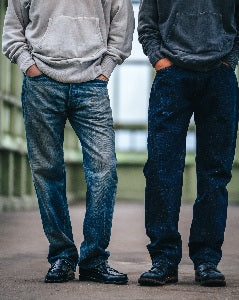 SAINT MICHAEL x BerBerJin DENIM PANTS ' 5POCKET DEMAGE ' -COLLABORATION- / Saint Michael