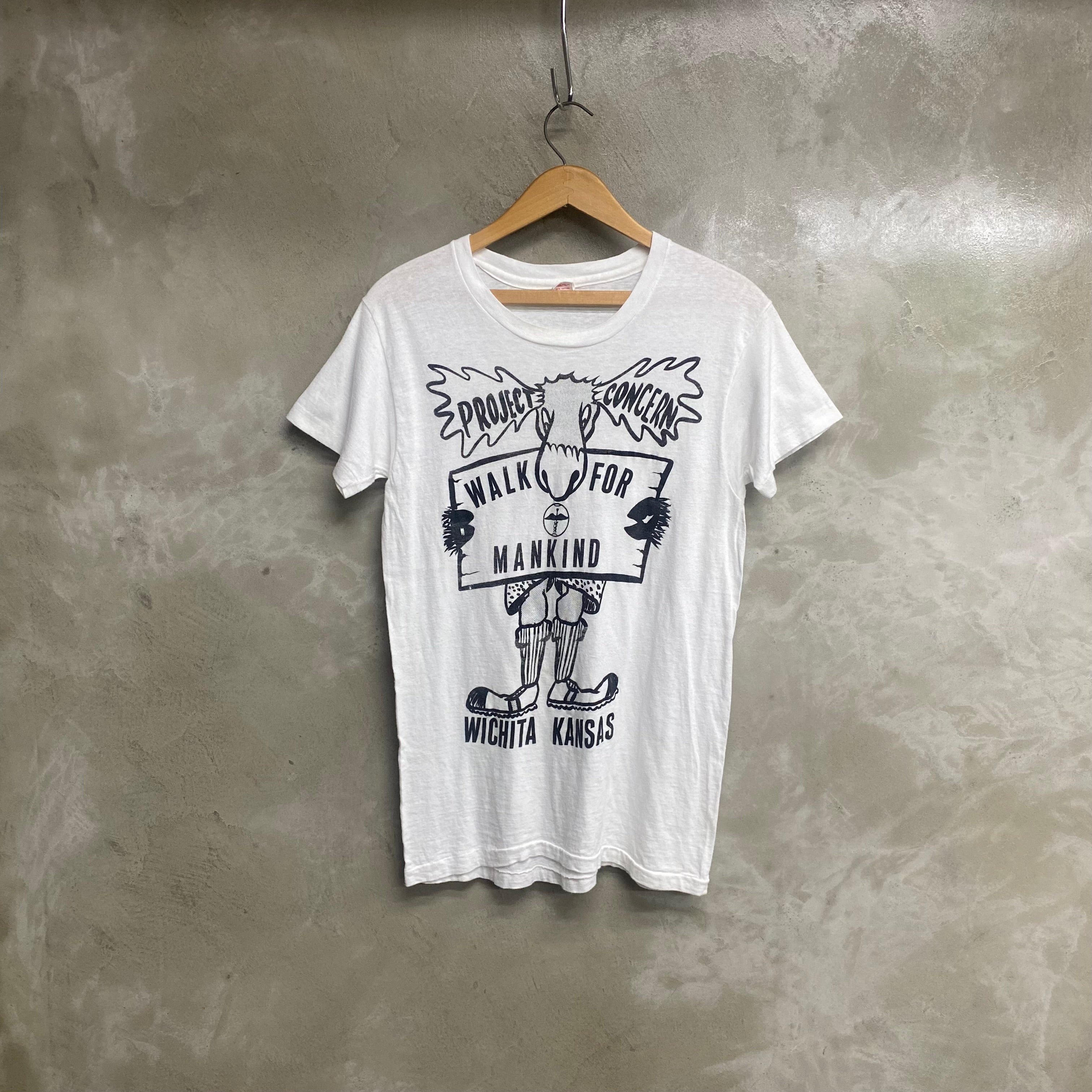 [ ONLY ONE ! ] WALK FOR MANKIND SHORT SLEEVE T-SHIRT / Mr.Clean Select