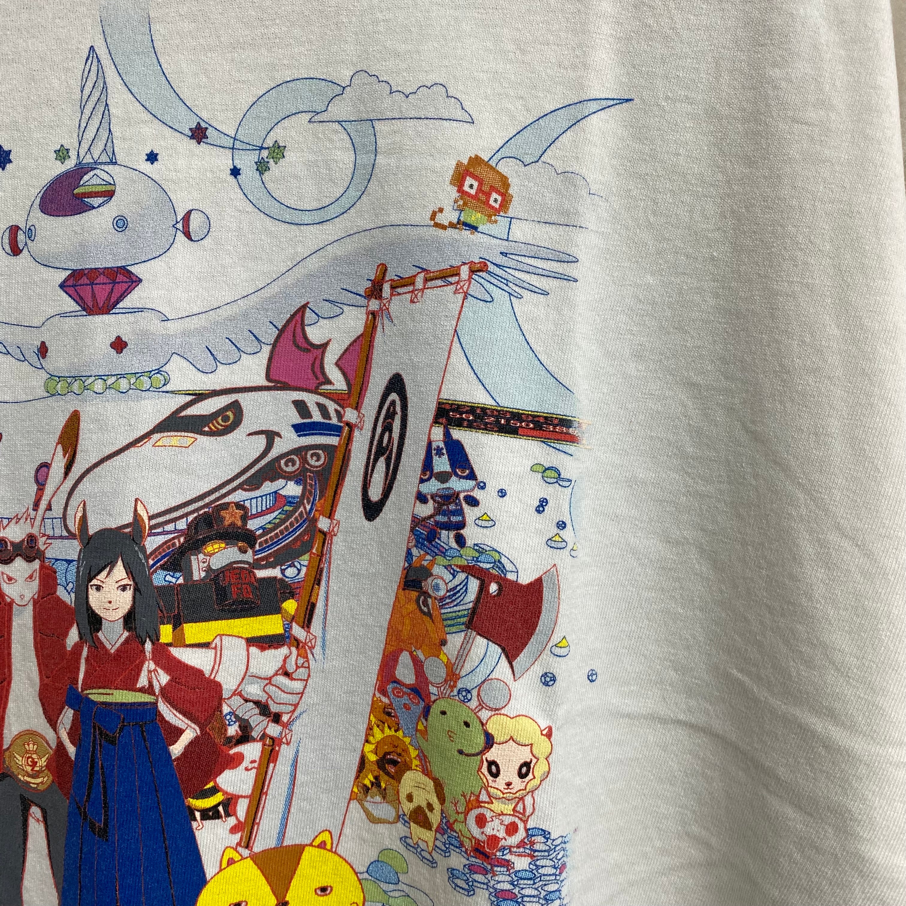 SAINT MICHAEL x SUMMER WARS x GEEK RULES SHORT SLEEVE T-SHIRT ' SUMMER WARS ' -COLLABORATION- / Saint Michael