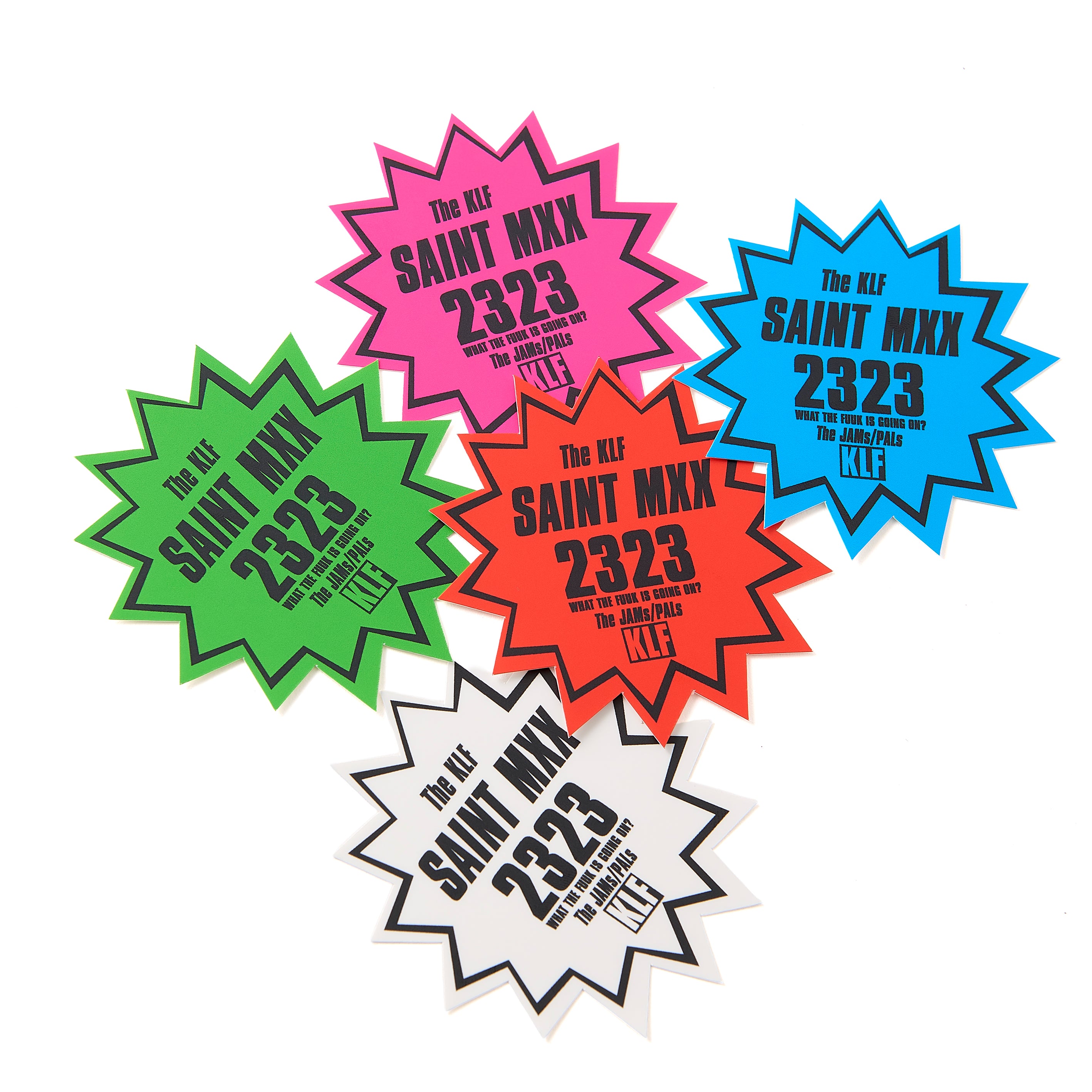 [ FINAL ONE ! ] SAINT Mxxxxxx × The KLF STICKER SET " KLF " / Saint Michael
