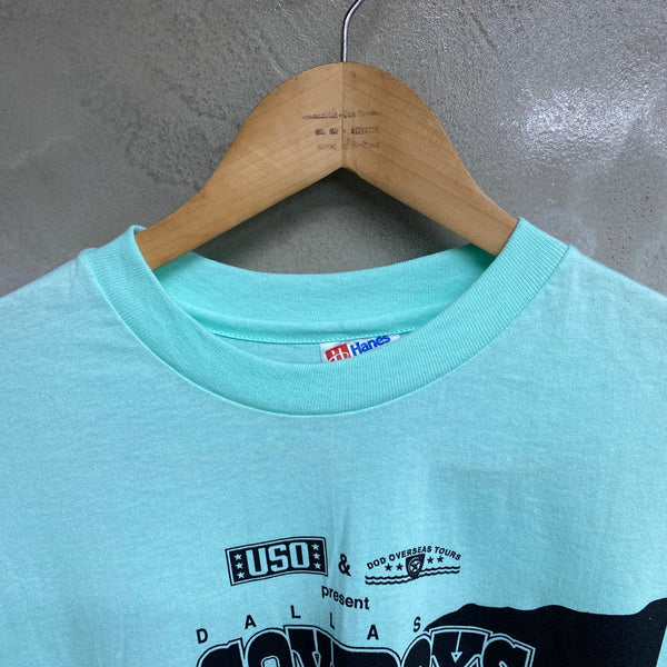 [ ONLY ONE ! ] USO & DOD OVERSEAS TOURS SHORT SLEEVE T-SHIRT / Mr.Clean Select