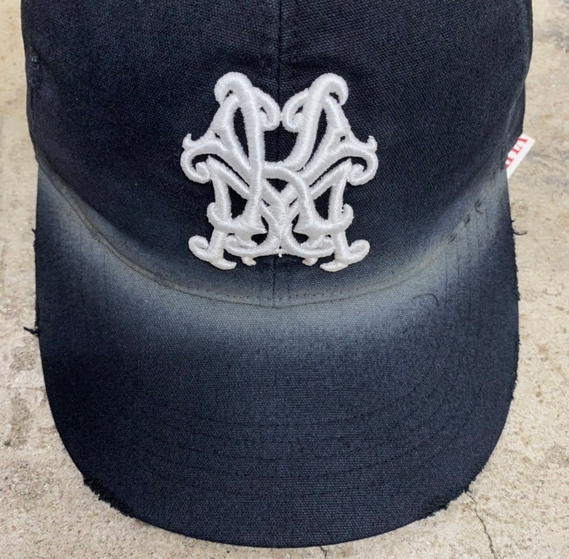 KAMIYA  "KMY" Distressed Cap / KAMIYA