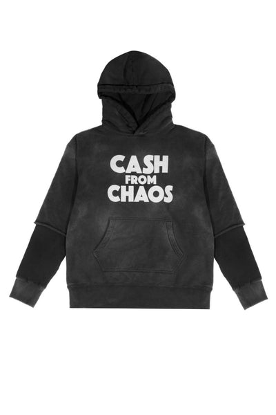 'CASH FROM CHAOS' HOODIE / NYKENAKER