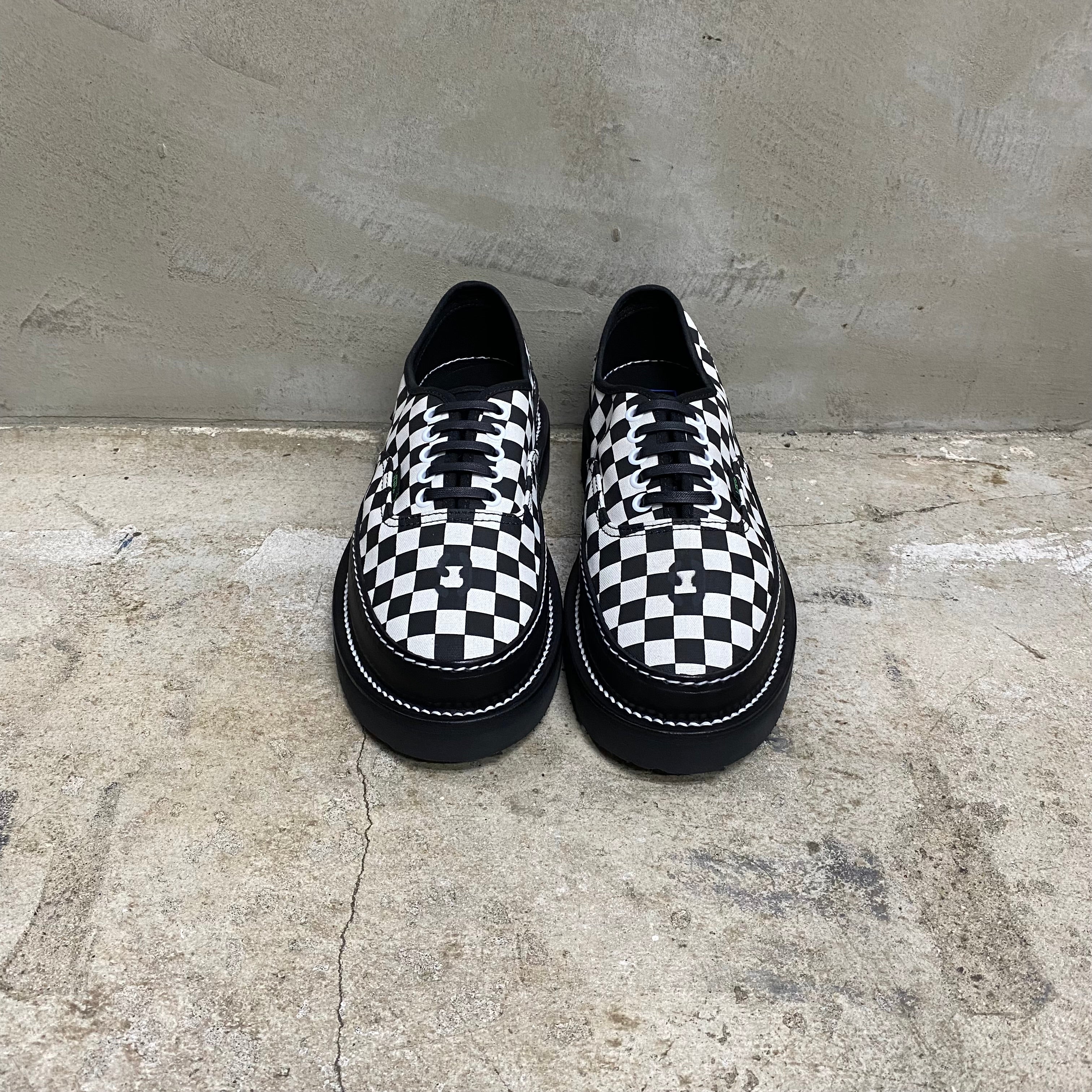 CUSTOM AUTHENTIC ‘ CHECKER ‘  -RECOUTURE × VANS × ANEX-