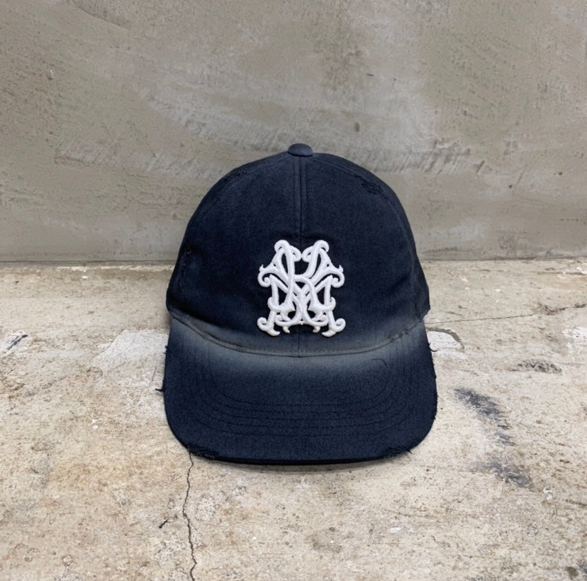 KAMIYA  "KMY" Distressed Cap / KAMIYA