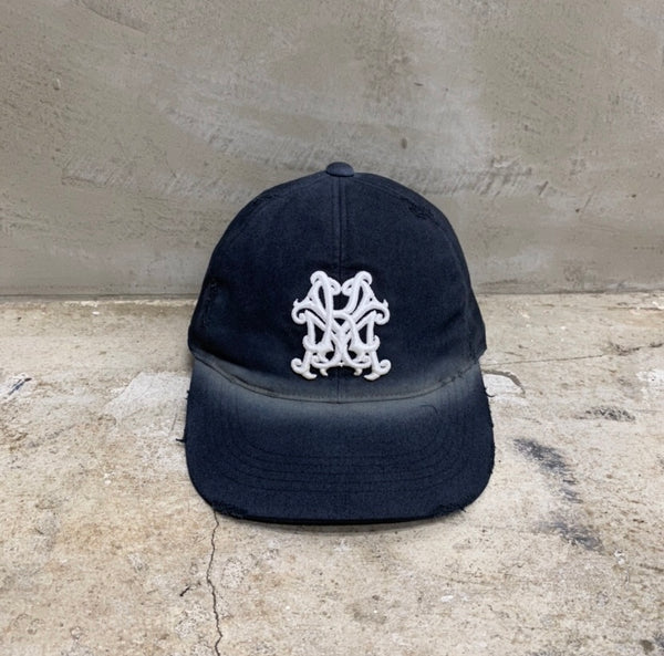 KAMIYA  "KMY" Distressed Cap / KAMIYA
