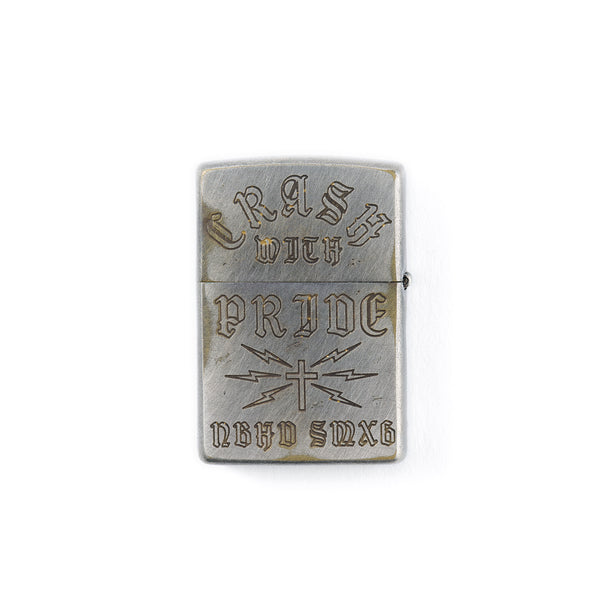 SAINT Mxxxxxx × NEIGHBORHOOD STHD . AGED ZIPPO LIGHTER / Saint Michael