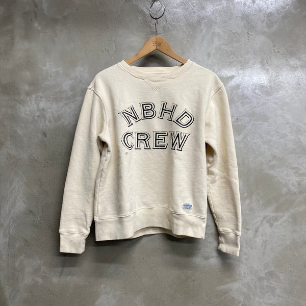 [ USED ] NEIGHBORHOOD SWEAT SHIRT ‘ DAMAGE ’ / USED STREET