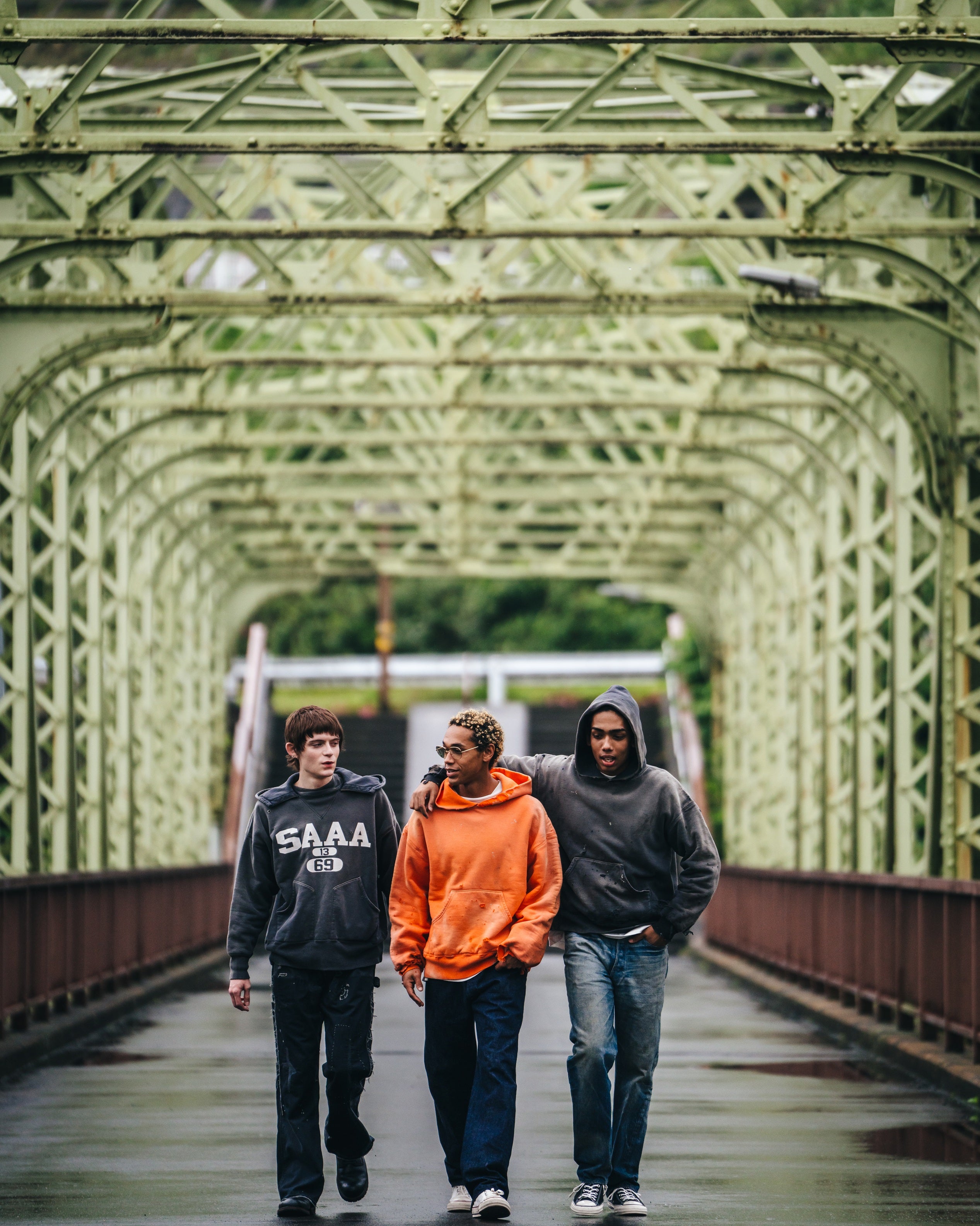 SAINT MICHAEL x BerBerJin HOODIE ' SAA ' -COLLABORATION- / Saint Michael