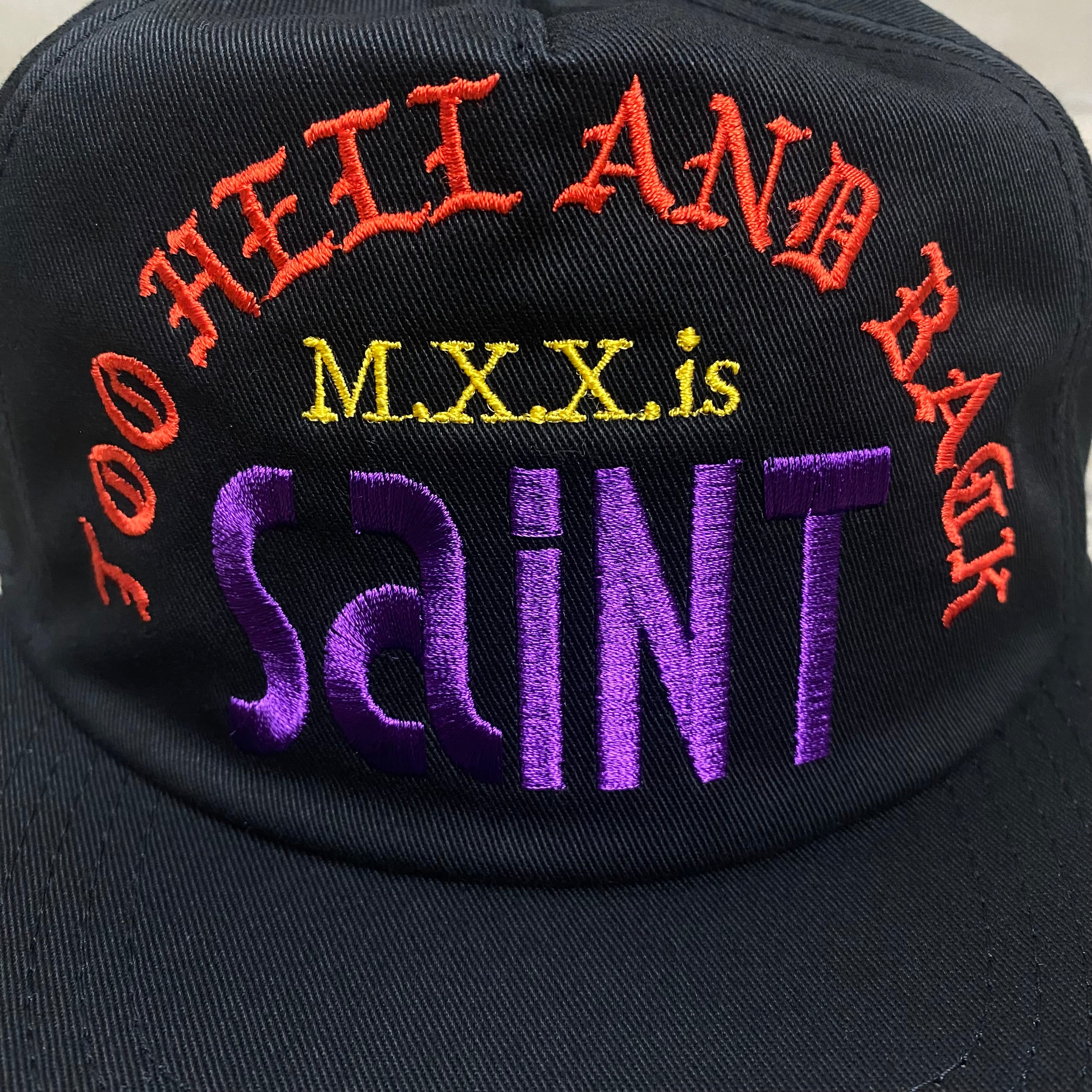 SAINT Mxxxxxx CAP " SINNER SHINE " / Saint Michael