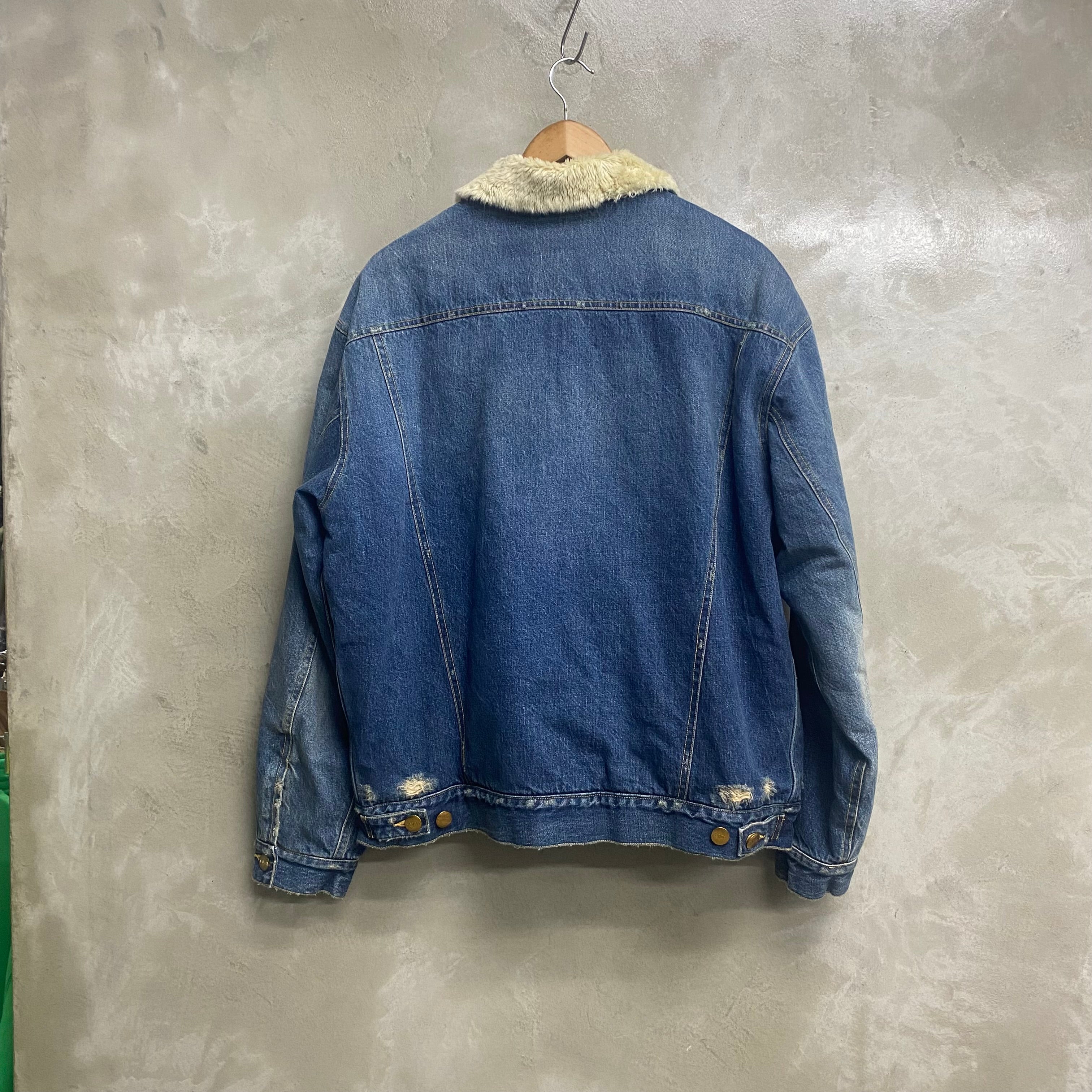 Boa Lining Denim Jacket
 / KAMIYA