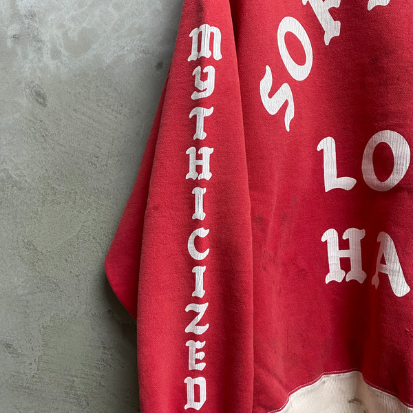 SAINT Mxxxxxx CREW NECK SWEAT SHIRTS ' SOFT LOVE  ' / Saint Michael
