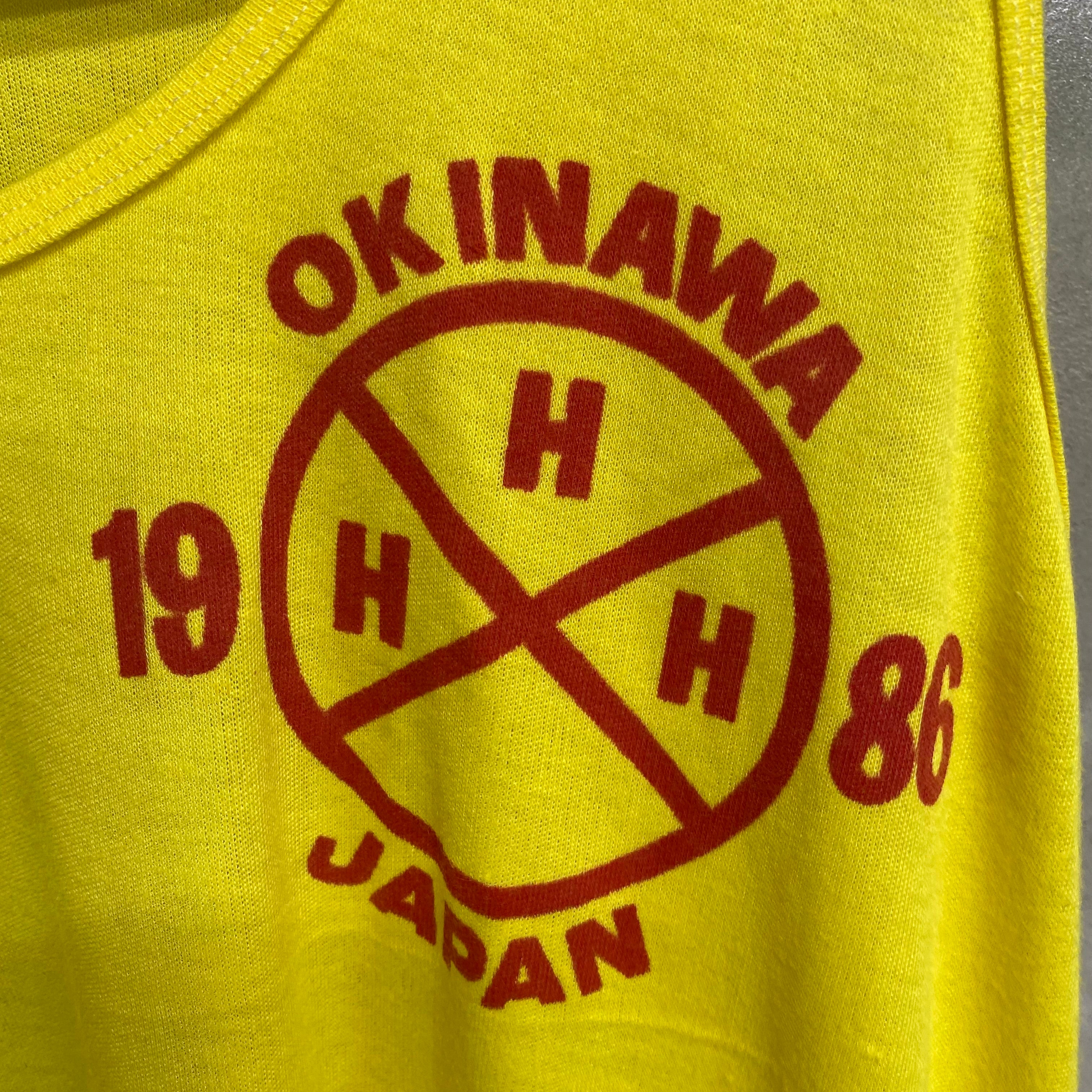 [ ONLY ONE !! ] HASH HOUSES HARRIES VINTAGE TANK TOP / Mr.Clean Select