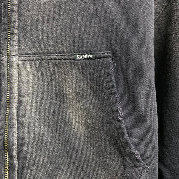KAMIYA  “ KAMIYA - ROSE “ ZIP HOODIE / KAMIYA