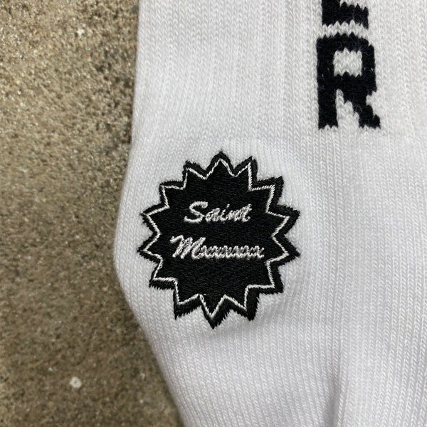 SAINT Mxxxxxx SOCKS ' SAINT SINNER ' / Saint Michael