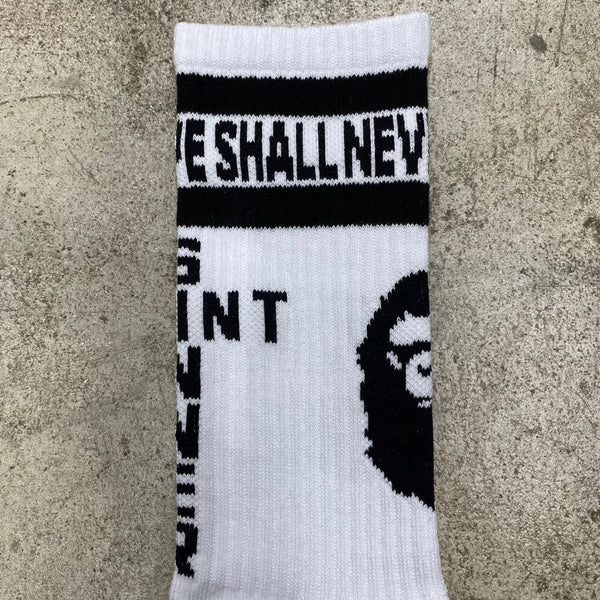 SAINT MICHAEL x BAPE® SOCKS ' APE ' -COLLABORATION- / Saint Michael
