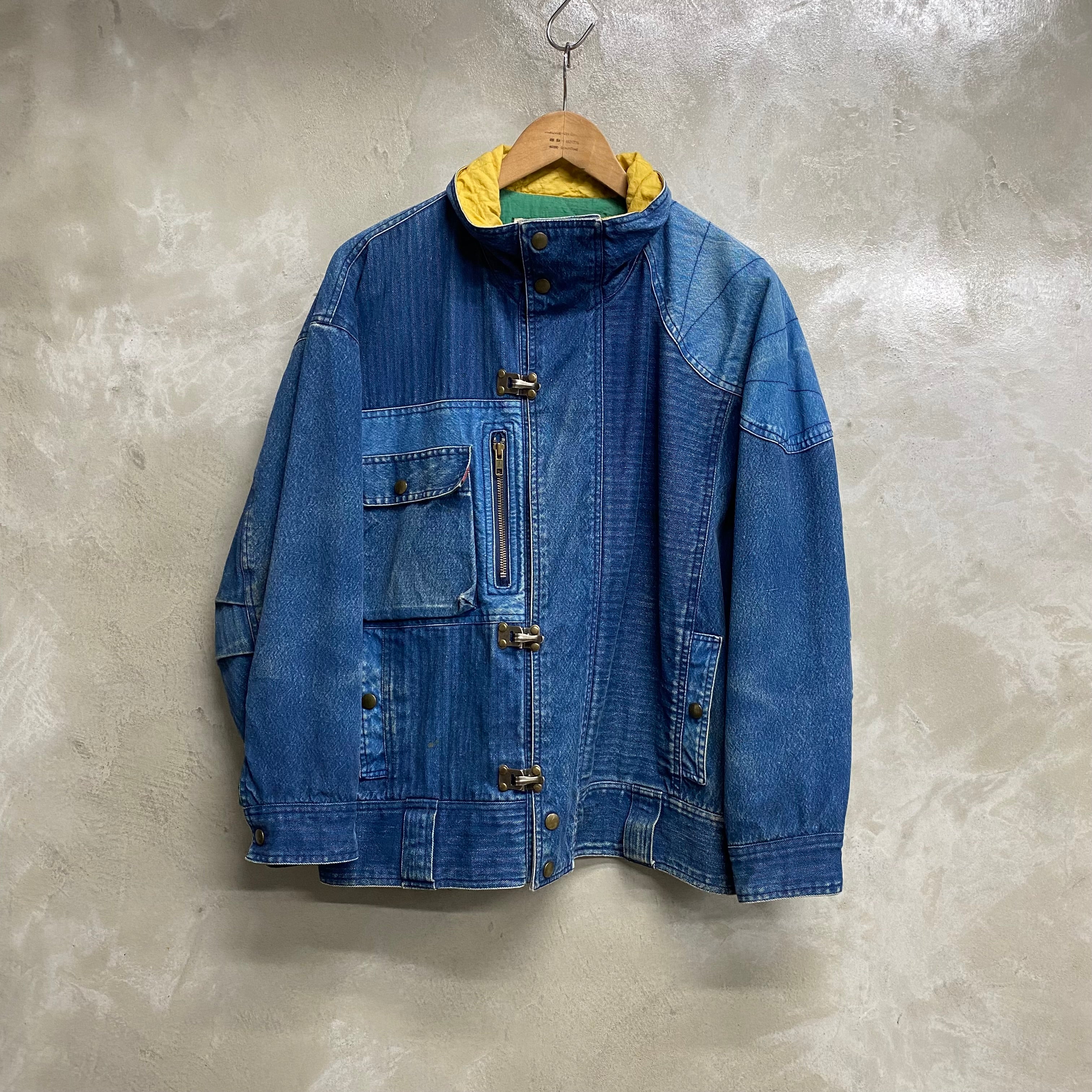 [ USED ] ISSEY SPORTS DENIM JACKET  / ARCHIVE BRAND