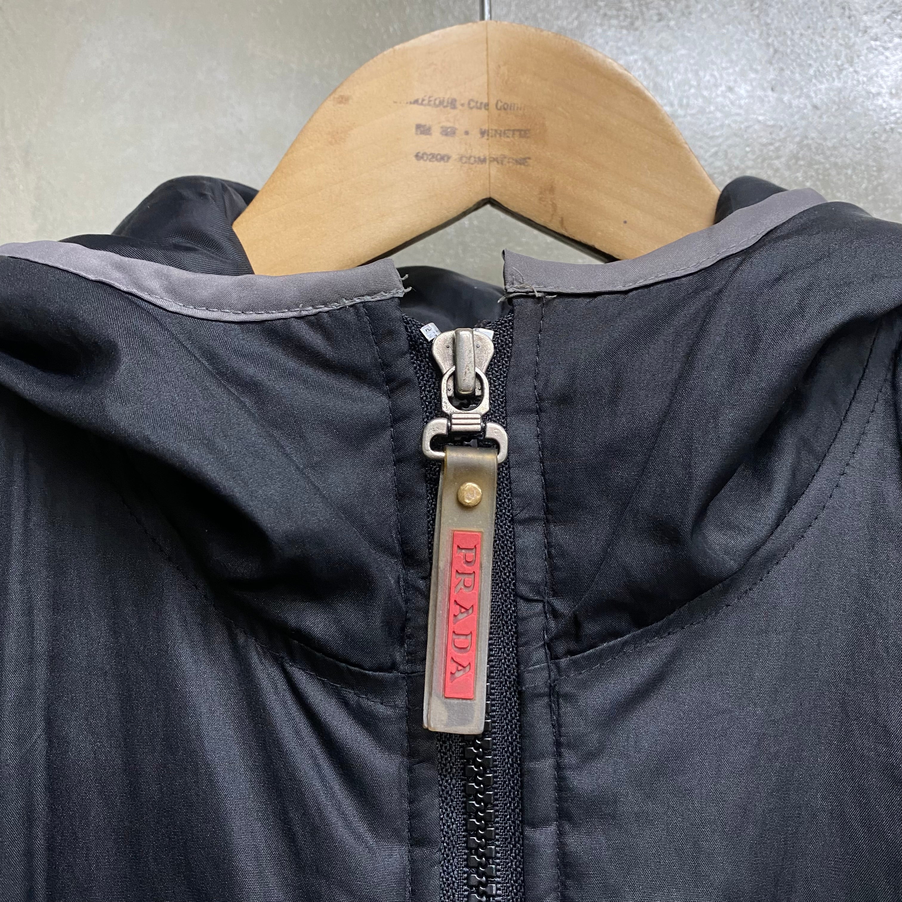 [ USED ] PRADA SPORT HOODED JACKET  / ARCHIVE BRAND