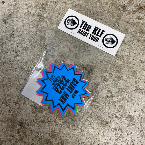 SAINT Mxxxxxx × The KLF STICKER SET " KLF " / Saint Michael
