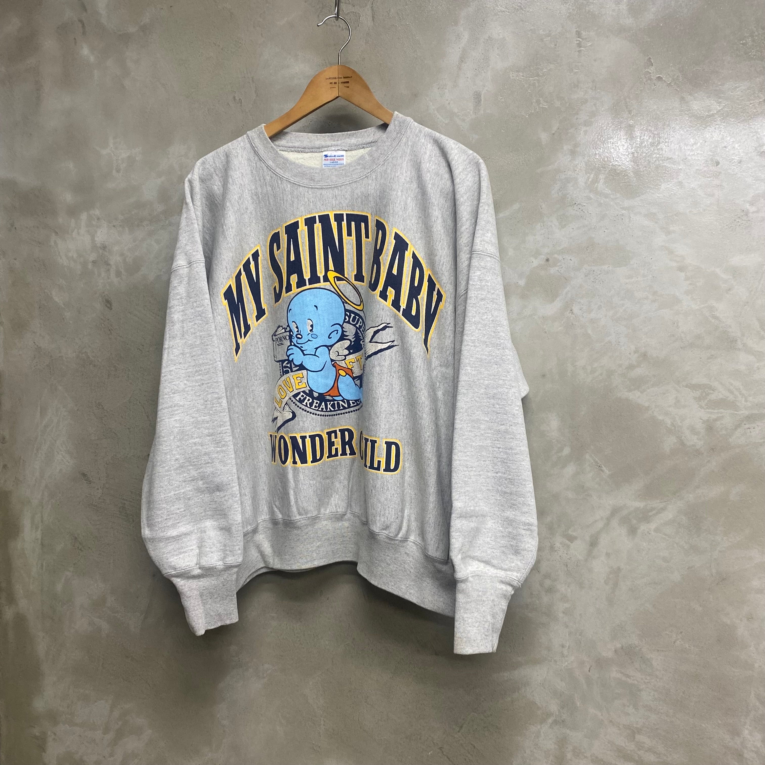 SAINT Mxxxxxx CREW NECK SWEAT SHIRTS “ BABY MICHAEL “ / Saint