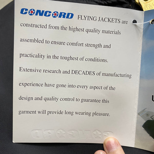 CONCORD  MA-1 FLIGHT JACKET 90’s  / U.S.MILITARY
