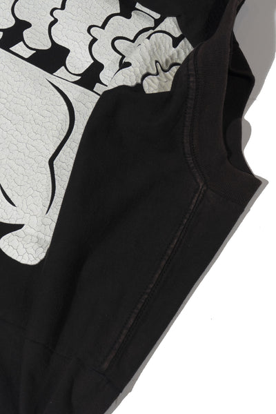 LOCALS ONLY Skeleton T-shirt (Faded black)  / LOCALS ONLY