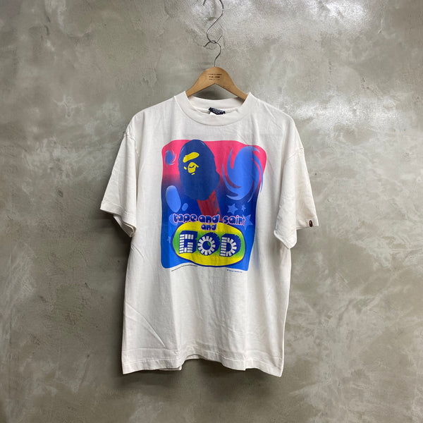 SAINT Mxxxxxx x A BATHING APE  SHORT SLEEVE T-SHIRTS ' GOD ' -COLLABORATION-/ Saint Michael