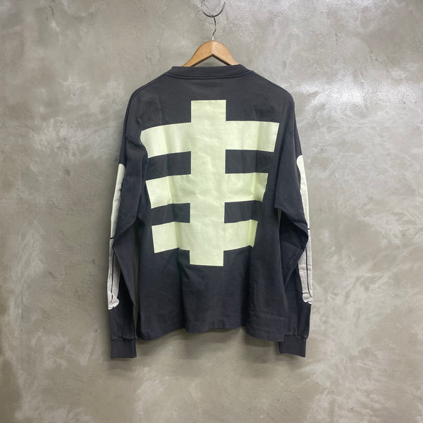 SAINT Mxxxxxx x BOUNTY HUNTER  LONG SLEEVE T-SHIRTS ' BONE ' -COLLABORATION-/ Saint Michael