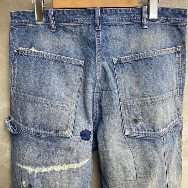 SAINT MICHAEL DENIM PANTS ' PAINTER ' / Saint Michael