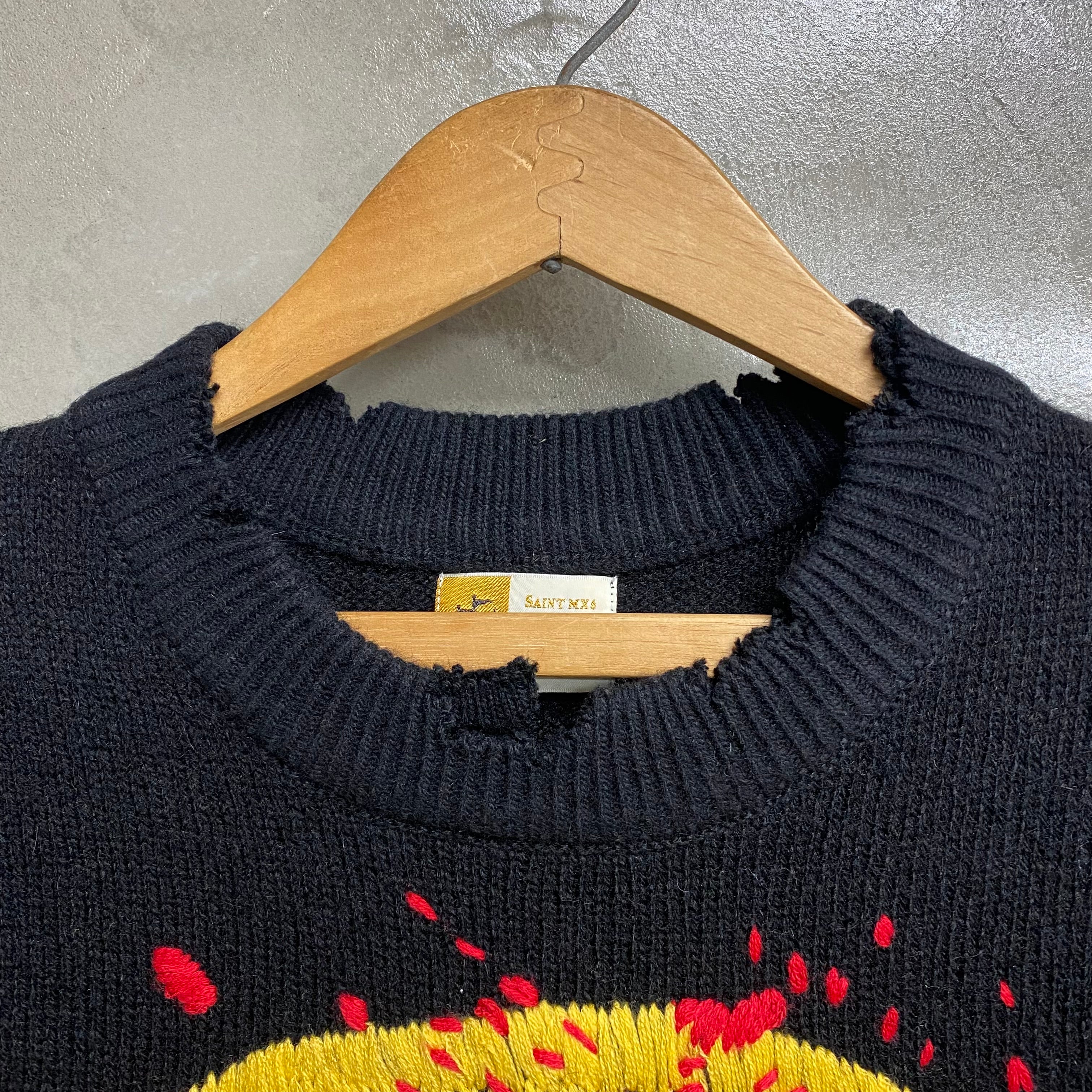 SAINT Mxxxxxx x cactus plant flea market KNIT ' SMILE ' -COLLABORATION-/ Saint Michael